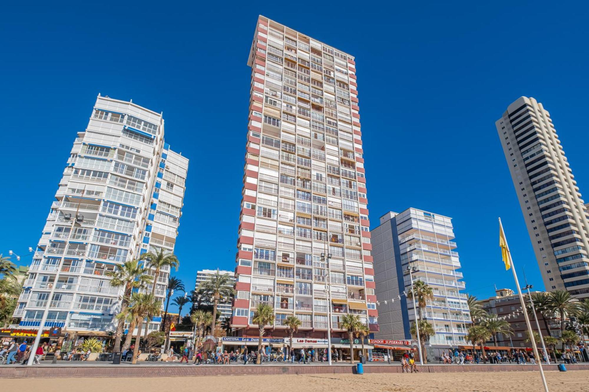 Las Damas 23-C Levante Beach Benidorm Buitenkant foto
