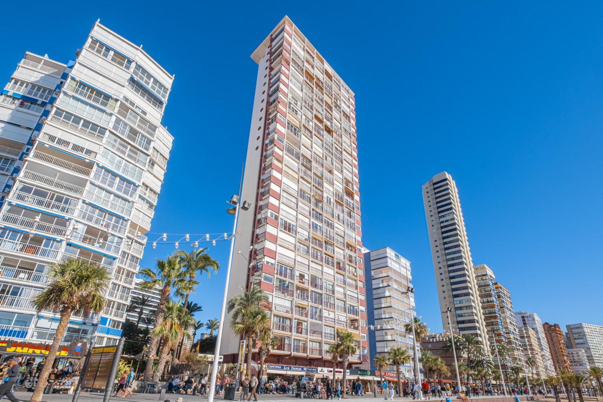 Las Damas 23-C Levante Beach Benidorm Buitenkant foto