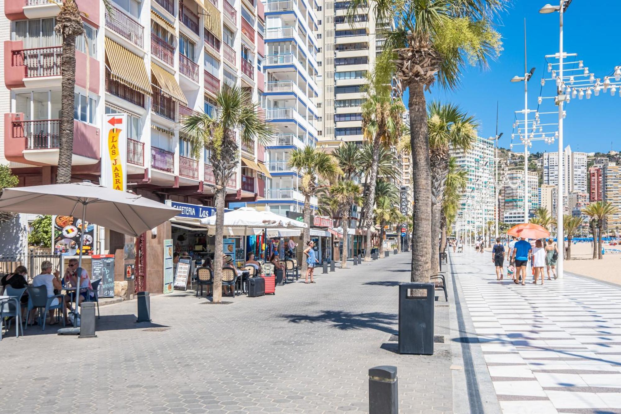 Las Damas 23-C Levante Beach Benidorm Buitenkant foto